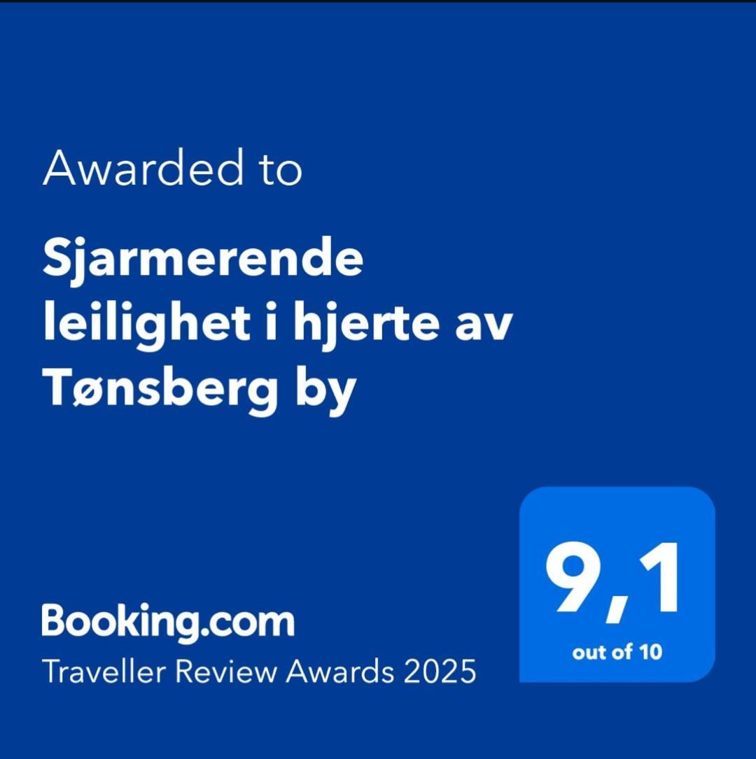 Sjarmerende Leilighet I Hjerte Av Tonsberg By Exterior foto